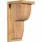 Ekena Millwork Crestline Smooth Corbel w/Backplate, Western Red Cedar, 7 1/2"W x 8"D x 16"H COR08X08X16CRE01SWR - alternate 1